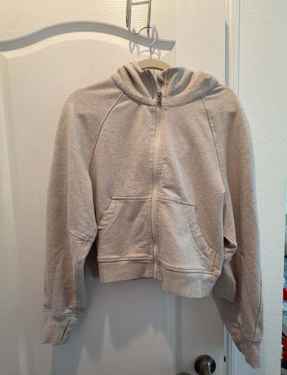 Vitality Women's Cropped Zip-Up Hoodie